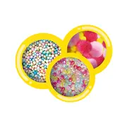 Set de mixat slime colorat cu margele si bile