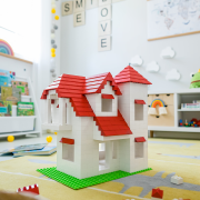 Blocuri de constructie acoperis Hubelino (68 piese)