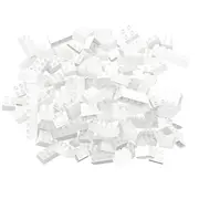 Blocuri de constructie albe Hubelino (120 piese)