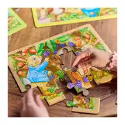 Cutie puzzle x 4 peter rabbit orwpr004