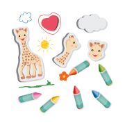 Girafa Sophie - Creioane de baie cu forme