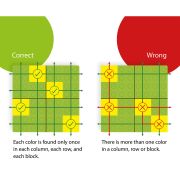 Joc Color-Sudoku Hubelino (33 piese)