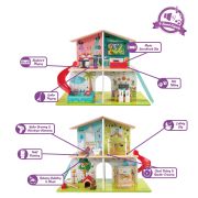Jucarie - Casuta de papusi cu mobila (8 camere si 9 efecte muzicale)
