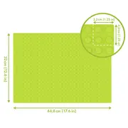 Placa de baza 28x20 Hubelino (verde deschis)