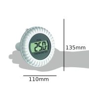 Transmitator wireless pentru temperatura si umiditate, cu senzor extern pentru temperatura apei din piscina, WEATHERHUB TFA 30.3310.02