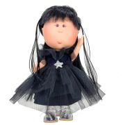Papusa Nines D'Onil, Mia Black Wednesday, cu miros de vanilie, 30 cm