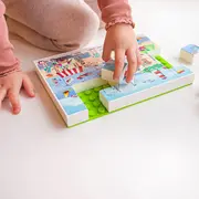 Puzzle La plaja Hubelino (35 piese)