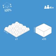 Puzzle La plaja Hubelino (35 piese)