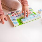 Puzzle La plaja Hubelino (35 piese)