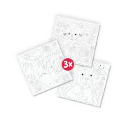 Set creativ - Pictura pe numere Animale de companie (3 panze)