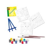 Set creativ - Pictura pe numere Animale de companie (3 panze)