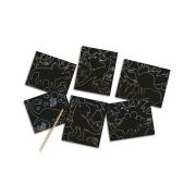 Set creativ - Razuieste Dinozauri Glow-in-the-Dark