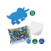 Set creativ Green Beedz – Margele de calcat Triceraptos