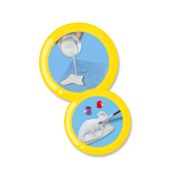 Set de lucru manual pentru copii cu dinozauri fosforescenti