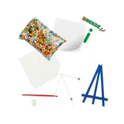 Set margele de calcat Beedz Art &ndash; Mini artist Vincent