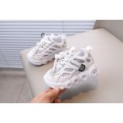 Adidasi albi cu gri si ivoire cu luminite (marime disponibila: marimea 23) adg-58-3-c.marimea 23