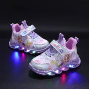 Adidasi lila cu luminite - Siren MDM-301-1-c