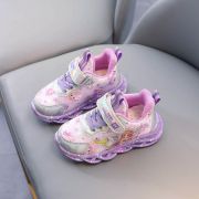 Adidasi lila cu luminite - Siren MDM-301-1-c