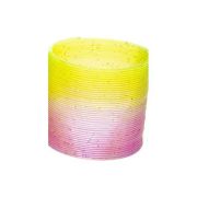 Arc cu sclipici 7x6.5 cm LG Imports LG9499 BBJLG9499_Roz/Galben