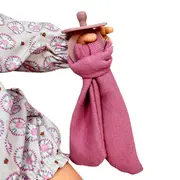 Papusa Nines D'Onil, Alex Pompon, cu sunete, cu jucarie, ambalata in cutie, cu miros de vanilie, 40 cm