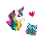 Set margele de calcat culori trendy Beedz, in galeata 9000 bucati