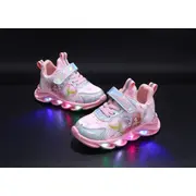 Adidasi roz cu luminite - Siren MBM-301-2-c