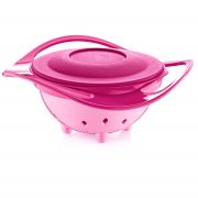 Bol multifunctional cu capac si rotire 360 grade BabyJem Amazing Bowl (Culoare: Gri) JEMbj_3504