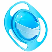 Bol multifunctional cu capac si rotire 360 grade BabyJem Amazing Bowl (Culoare: Gri) JEMbj_3504