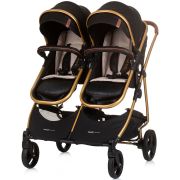 Carucior gemeni chipolino duo smart 2 in 1 obsidian gold hubkbds02401og