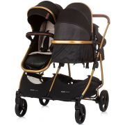Carucior gemeni chipolino duo smart 2 in 1 obsidian gold hubkbds02401og