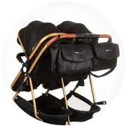 Carucior gemeni chipolino duo smart 3 in 1 obsidian gold hubst-kbds02401og
