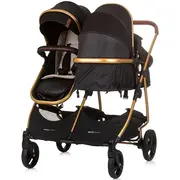 Carucior gemeni chipolino duo smart 3 in 1 obsidian gold hubst-kbds02401og