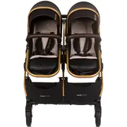 Carucior gemeni chipolino duo smart 3 in 1 obsidian gold hubst-kbds02401og
