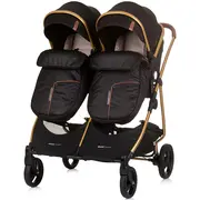 Carucior gemeni chipolino duo smart 3 in 1 obsidian gold hubst-kbds02401og