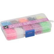 Cutie cu margele, 14x8 cm, 10 culori Grafix GRCR1403-GE BBJGRCR1403-GE_Initiala