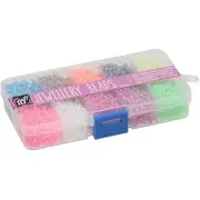 Cutie cu margele, 14x8 cm, 10 culori Grafix GRCR1403-GE BBJGRCR1403-GE_Initiala