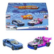 HOT WHEELS SET 2 MASINUTE METALICE PULL BACK CAMARO ZL1 2022 SI LOLUX 1:43 VIVMTHPR91_HPR95