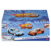 HOT WHEELS SET 2 MASINUTE METALICE PULL BACK GT-SCORCHER SI PORSCHE 911 GT3 1:43 VIVMTHPR91_HPR96