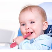 Lingurita din silicon BabyJem (Culoare: Latte) JEMbj_7596