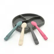 Lingurita din silicon BabyJem (Culoare: Latte) JEMbj_7596