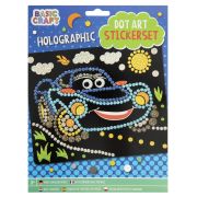 Mozaic cu autocolante - masinuta