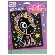 Mozaic cu autocolante - unicorn