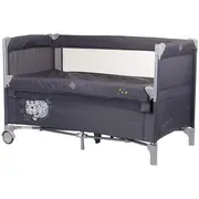 Patut pliabil chipolino relax granite cu laterala culisanta hubkosire245gn