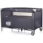 Patut pliabil chipolino relax granite cu laterala culisanta hubkosire245gn
