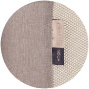 Patut pliabil chipolino relax macadamia linen cu laterala culisanta hubkosire242ma
