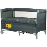 Patut pliabil chipolino relax pastel green cu laterala culisanta hubkosire247pg