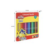 Set 24 creioane colorate in cutie metalica