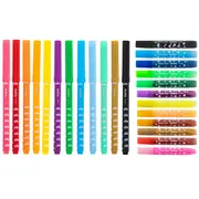 Set carioci si lipici cu sclipici