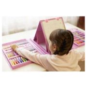Set pentru pictura 208 piese cu geanta inclusa Maaleo Iso Trade MY18117 BBJMY18117_Roz