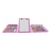 Set pentru pictura 208 piese cu geanta inclusa Maaleo Iso Trade MY18117 BBJMY18117_Roz
